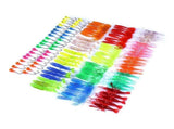Fishing Jigs Mega Box with Jig Heads and Tools, MultiColor V1237-ZY-506-0181