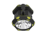 Handheld Flashlight 8 Gears Modes Adjustable Waterproof Rechargeable LED Flashlight with USB Cable V1294-YM0523-3119210271111