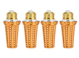 4Pcs LED Corn Light Bulb E27 17W 3200LM Bulb for Indoor Warehouse Basement WorkshopPure White V1294-YM0901-3119210136311