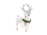 Xmas Deer Exquisite Cute Desktop Holiday Simulation Elk Figurine for Show Window V1294-YM0901-241008HL01-4