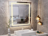 Interior Ave - 70 x 90cm Rectangle Frameless LED Bathroom Mirror V355-IA-RWM-9070