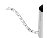 Stainless Steel Drip Coffee Pot, Gooseneck Spout, Tea Tool, Silver, 250ml V1263-JX-3000