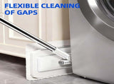Upgraded Hands Free Multi Purpose Flat Mop, Hands Free Flat Mop, One-Button Cloth Grip, 360&deg V1366-AZ2-W-11107