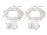 2pcs Trampoline Rim LED Light 16 Color Waterproof Remote Control Trampoline Light for Night V1294-YM0717-3111220244411
