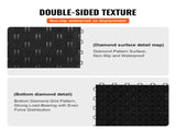 Garage Tiles Interlocking, 12 x 12 x 0.53 inch 50 Pack Garage Floor Covering Tiles, Non-Slip V952-CKDDHSJ501212XQF0V0