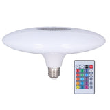 24W E27 RGB Color Changing Music Lamp with Remote Control Smart Music Speaker Ceiling Light 85265V V1294-YM0715-3119210312711