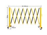 Extendable Garden Gate Mobile Security 11FT HW0221-11FT