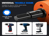 145mm Bi-Metal M42 High Speed Steel Hole Saw with Pilot Drill Bit, Smooth Cutting Edge for PVC, V1107-147-95322