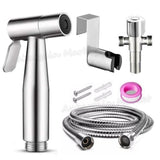 Bidet Sprayer Set Bathroom Hygiene Toilet Sprayer Personal Cleansing - Silver - Size 01 V1102-DSZ-001-100-SLR-01