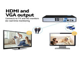 UL-tech 4CH DVR 1080P 5in1 CCTV Video Recorder 4TB Hard Drive CCTV-SOLO-DVR-4CH-4TB