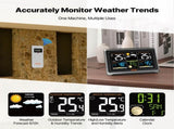 Weather Station Indoor Outdoor, Large Color Display, Wireless Digital Home Weather Station, with V952-SNQXZWX75VAAAAQ08V3