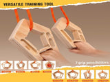 Vertical - Hang Holds, Finger Strengthener, Pull-up Grip Arm Training Portable Finger Board Rock V1192-AZ-W-2954