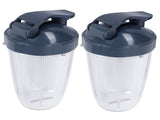 24OZ Transparent Blender Cup Container Lid Set Replacement Fit for 600W/900W Juicer V1294-YM0721-3113210035311