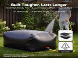 Weisshorn 1000L Water Bladder Bag Portable Large Storage Tank Container Camping Outdoor RBT-HY-1000L-BK