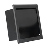 Embedded Toilet Paper Holder 304 Stainless Steel Roll Paper Rack for Home Bathroom Hotels Black V1294-YM0901-3112210078611