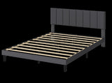 Levede Bed Frame Upholstered Platform Mattress Base Double BF1079-D-AU