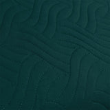 Ardor Asher Deep Teal Embossed Vintage Washed Quilt Cover Set King V442-INT-QUILTCS-ASHER-DEEPTEAL-KI