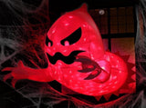 Halloween - 140cm - Mega Inflatable Flying Ghost - LED Horror Inflatable Ghost - Flying Ghost V1188-MS101-01499-1