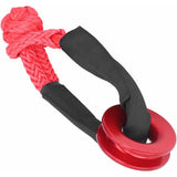 Recovery Ring Set, Safe Synthetic Soft Shackle ROpe High Strength Anti-Rust For Atv For Truck For V1188-MS-227-2743