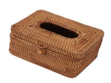 Rectangular Rattan Tissue Box Cover Rattan Woven Tissue Box Holder for Bathroom Organizer Countertop V1294-YM0706-3117230158211