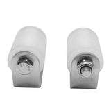 2Pcs Slide Gate Guide Roller 3 Inches Hard Nylon Sliding Rolling Gates Guider Heavy Duty Ball V1192-AZ-W-22099