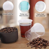 2400x 6oz Premium Plastic Clear Cups Extra Strong PET BPA Free V563-CP291-1BOX