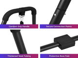 Everfit Dip Station Parallel Bars Heavy Duty Home Gym Stand Calisthenics Black PUB-A-SH01-BK