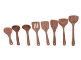 8Pcs Kitchen Tools Set Wooden Spatula Shovel Spoons Mixing Stirring Serving Utensils V1294-YM0901-3118210116011