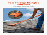 Shingle Shovel 1 Pack, D-Grip Handle Shingle Roof Ripper, High Hardness 45 Steel & Lightweight Easy V952-WPQCQ1PCS45H5Q2T8001V0