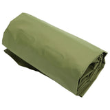Camping Sleeping Pad Mat Foot Press Inflatable Cushion Mattress for Tent Hiking TravelMilitary Green V1294-YM0718-3117200188113