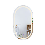 EMITTO LED Wall Mirror Oval Anti-fog 50x90cm DECO1012-50X90