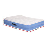 Weisshorn Air Mattress Queen Inflatable Bed 41cm Air bed AMAT-PLO02-41-Q-WHBL