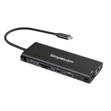 Simplecom CHT814 14-in-1 USB-C 4K Triple Display MST Docking Station with Dual HDMI DP V28-SIMCHT814