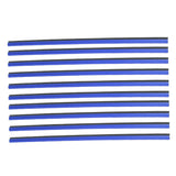 Worgeous 10 Pcs Auto Accessories Interior Car Vent Decoration Strip Blue V1189-LWWAL-20260327-03384