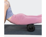 Standard fascia roll. Original massage roller for fascia training - Training role in various - Black V1263-JX-1229