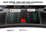 Powertrain V1100 Treadmill Electric Exercise Machine Home Gym Cardio Running Fitness TML-LJJ-V1100