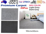 20Pcs Premium Carpet Tiles Commercial Domestic Office Heavy Use Flooring V201-W12689758