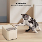 Airtight Pet Food Storage Container for Dog & Cat Food - Up to 30lbs Large Capacity Dry Food Bin V1366-AZ2-W-16441
