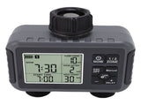 Automatic Irrigation Timer LCD Display 3/4-1/2 Inch Faucet 2 Zone Watering Timer for Outdoor Garden V1294-YM0901-3111250071811