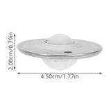 Silver Ball Casters for Furniture Stable Support Versatile Application 12Pcs V1369-AZ3-W-17153
