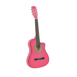 Karrera Childrens 34in Acoustic Guitar Kids - Pink CC34-PK