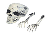 Skeleton Decor Cosplay DIY Multifunctional Lifelike Compact Scary Halloween Skeleton V1294-YM0710-3115210178811