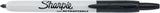 6x Sharpie Fine Point Retractable Permanent Markers - Black V563-81973-1PK_6X