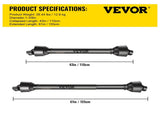 PTO Shaft PTO Drive Shaft 1-3/8" x 6 Spline Ends Round End T4 43"-61" V952-CDZT4B11004055001V0