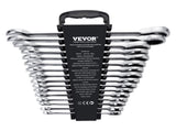 Combination Wrench Set, 16-Piece Ratcheting Wrench Set with Organizer Rack, Cr-V Steel Wrench Set V952-ZXBSTZGDK16PX3TR1V0