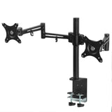 Artiss Monitor Arm Dual Desk Mount Screen Holder Bracket MA-D-212-BK