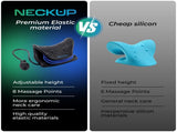 Adjustable Airbag Neck Stretcher Ergonomic Cervical Traction Pillow with 8 Massage Points for Neck V1107-CS-QNJBLSQ