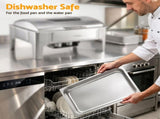 5-Star Chef 9L Chafing Dish Buffet Warmer Food Warmer Catering Server CD-9L-90P-SS