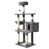 PaWz 130cm Cat Tree Toy Scratching Post Grey JJ0836-GY
