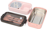 Pink Box with Soup Bowl - Bento Box - Adult Box - Meal Boxes - Children's Box V1188-MS-313-0160